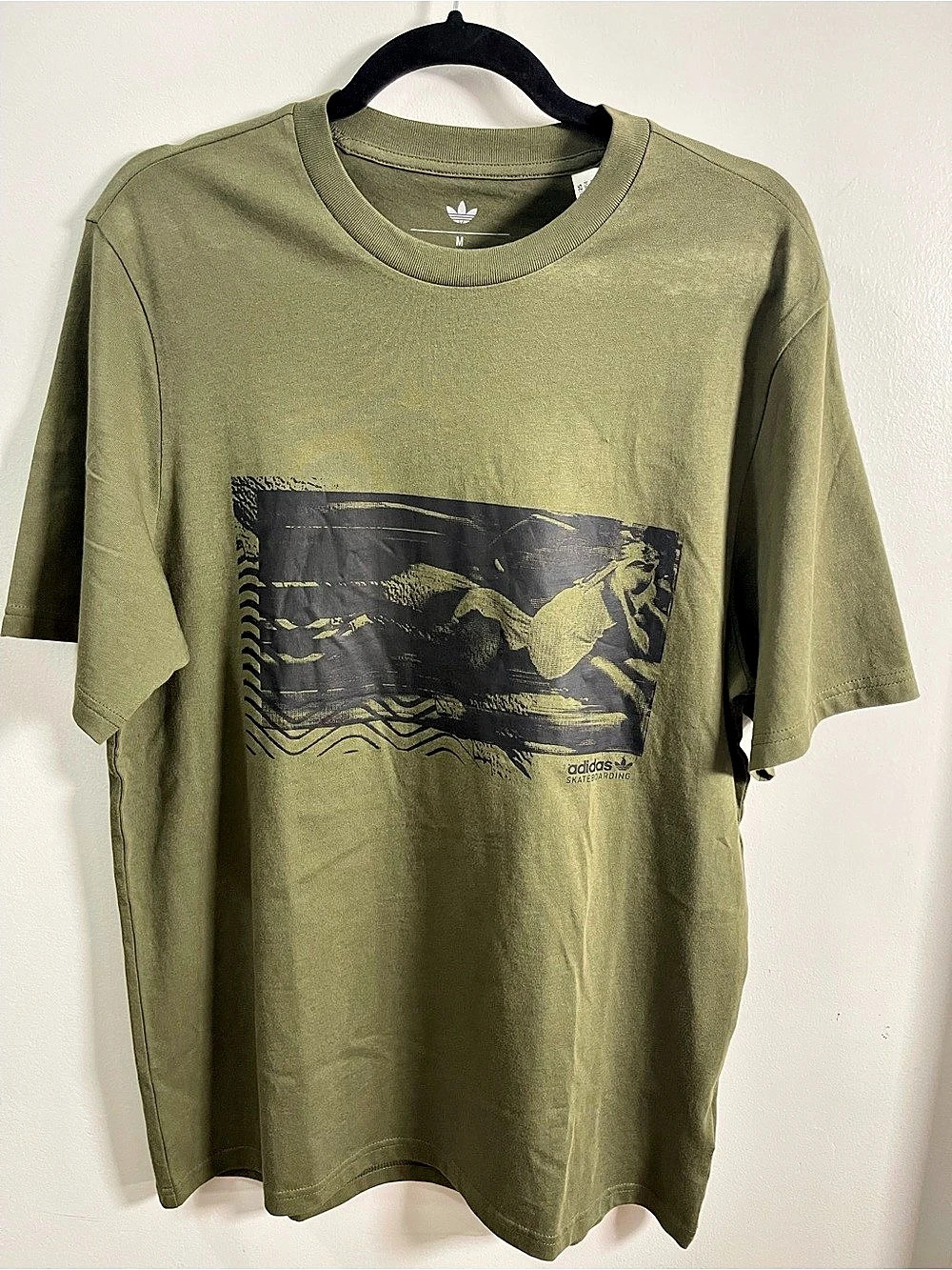 Adidas Skateboarding Wrap Around Grit Tee M NWT